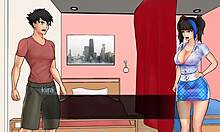 Teen masturbating friend's big pussy in confinement