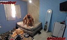 gay guy gets demolished by big black cock in hardcore bareback anal fucking