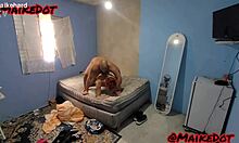 gay guy gets demolished by big black cock in hardcore bareback anal fucking