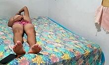 Sister-in-law catches me masturbating and rides me 😏