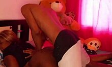 Teen 18+ Stepsister Masturbates And Gags On Cock