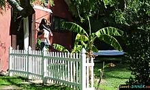 Bigtits Teen Enjoys Wild Outdoor Adventure