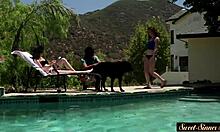 beautiful stepdaughter bouncing in glamour roleplay