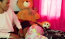 Teen 18+ Stepsister Masturbates And Gags On Cock