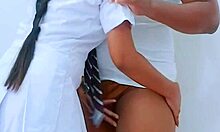 Teen Couple Fucks Hard At Party