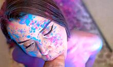 Petite Brunette Bent Over for POV Fucking Pleasure