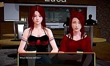 my new family plays games at home with big tits and ass