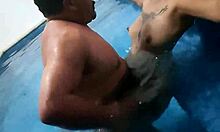 Horny Mature Mexican Man Invites Sexy Latina Amateurs To Pool For Homemade Sex Recording