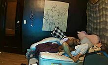 Slipperycherry rode my huge cock in pajamas