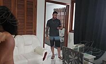 my wife fucked the argentinian friend while i was away, but i came home early