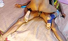 Mature Wife Enjoys Big Black Dick Creampie with Sumona and Rubel