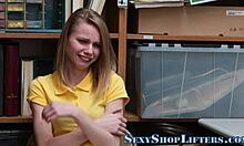 delinquent teen caught and railed hard