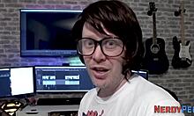 Amateur newbie tricked into her first blowjob and facial with a stranger