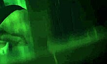 A male slave in bondage endures extreme domination by eating cum left behind at a house soiree.