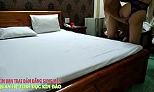 Hey, you seen this naughty Vietnamese wife sharing steamy action?