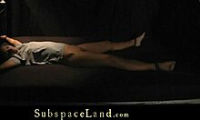 brunette teen gets spanked and orgasms hard