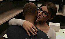 the office game fuck with boss and big boobs girl in the room