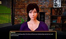 my new family 412 features big ass brunette in erotic anime game