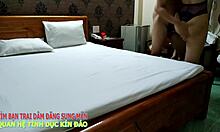 Hey, you seen this naughty Vietnamese wife sharing steamy action?