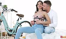 Polina Sweet licks and gets anal on first Tinder date 😍