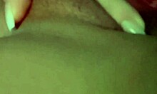 hot girl masturbates with small tits in part two