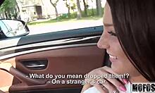 Foxy Di Feels Intense Pleasure In Roadside Anal Scene