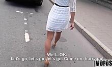 Foxy Di Feels Intense Pleasure In Roadside Anal Scene