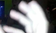 Wife humiliates cuckold husband while riding another man's dick in front of him.