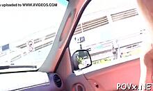 Lustful Babe Showers Then Sucks Cock Hard In Pov!