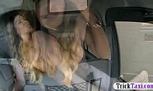 Nasty Blonde Gold Digger Gets Creampied By Pervert Driver