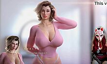 Apocalust 4 - Big Ass Milf Teases with See-Through Outfit