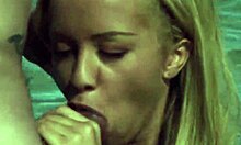 Amateur with big tits in outdoor threesome