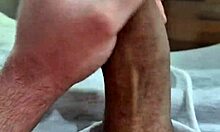 young exotic brazilian enjoying delicious solo session at home.