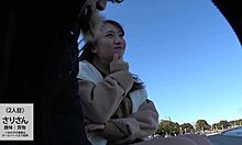 Discover the full version of this intriguing Japanese amateur scene with big tits.