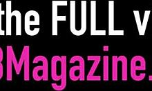 Nastya Girl's Topless Beach Poses in 18 Magazine