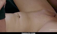 Stepsister always dreamt of fucking with stepbrother - famsuck bent over cute riding doggystyle fantasy sucking hardcore not sister taboo teen 18+