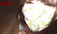 nana1japan in schoolgirl costume with diaper