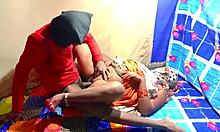 Indian couple fucks in saree with big ass