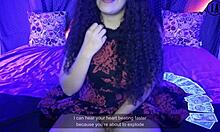 Latina Mommy Agatha Dolly Gives Halloween Joi Instructions In Spanish