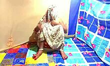 Indian couple fucks in saree with big ass