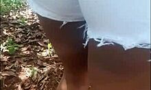 Bunduda Dansarina De Funk Me Ofereceu Seu Cuzinho No Parque Em Ar Livre