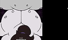 Beating Banger Jaiden and Her Mom with Monster Cock Action