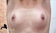 I Put Carrot Inside My Tiny 18+ Ass In Bathroom