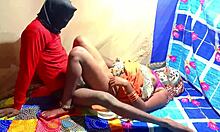 Indian couple fucks in saree with big ass