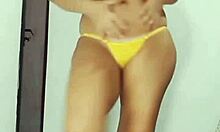 Mireladelicia says check out my exhibitionism compilation with striptease and dildo