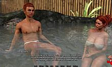 Public Onsen Encounter With Strangers