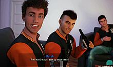 being a dik 110: bask in naked jill's glory at party