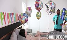 Ass Is The Birthday Gift For Interracial Teen Hardcore!