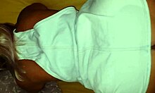 Big Tits Fall Out of Denim Sundress