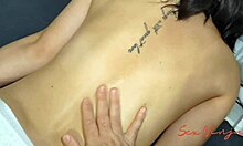 Step-mom lets me practice massage skills on her body 😍